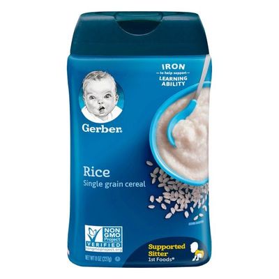 Gerber Single-Grain Rice Baby Cereal