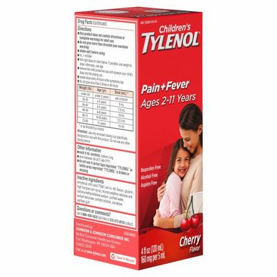 TYLENOL Oral Suspension, Cherry