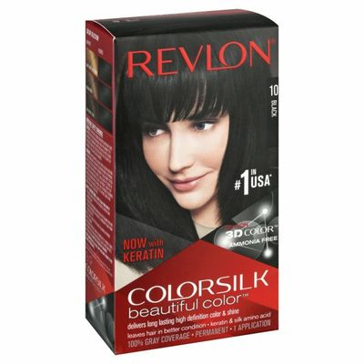 Colorsilk Permanent Color, Black 10