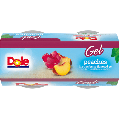 Dole Peaches in Strawberry Gel