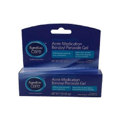 Safeway Care Maximum Strength Acne Medication Benzoyl Peroxide Gel