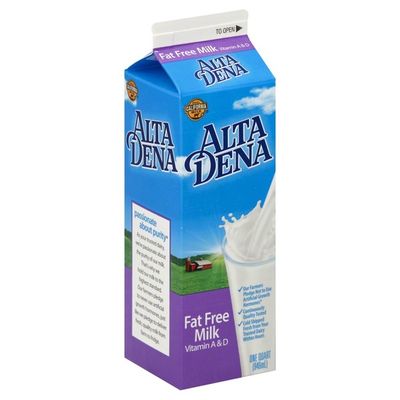 Alta Dena Milk, Fat Free