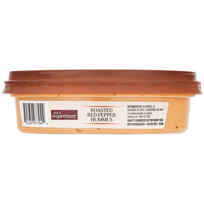 Taste of Inspirations All Natural Red Pepper Hummus