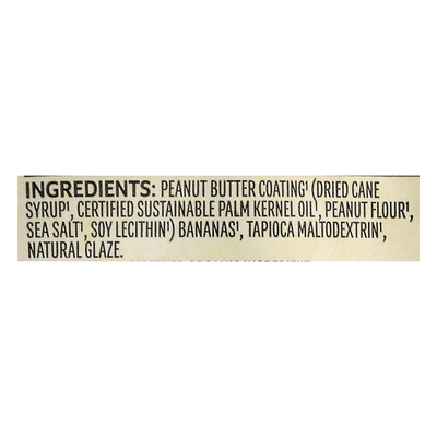 barnana Banana Bites, Organic, Peanut Butter, Dipped, Chewy