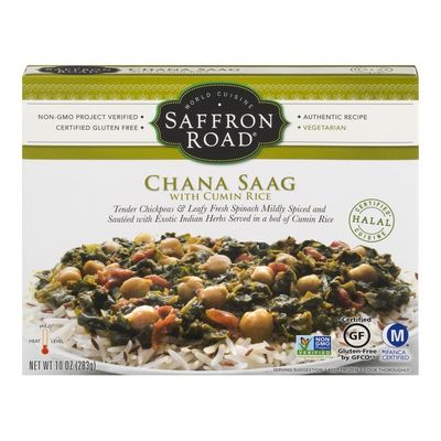 Saffron Road Chana Saag with Cumin Rice