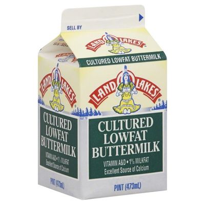 Land O Lakes Buttermilk, Cultured, Lowfat, 1% Milkfat