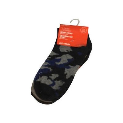 Joe Fresh Cmolc Boys' Size 11-12 Blue Socks