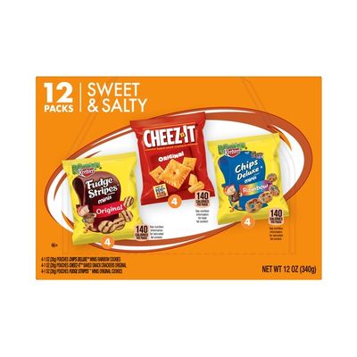OTG Variety Packs Cookies and Crackers Variety Pack