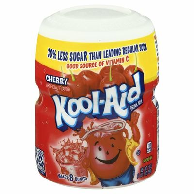 Kool-Aid Sugar-Sweetened Cherry Artificially Flavored Powdered Soft Drink Mix