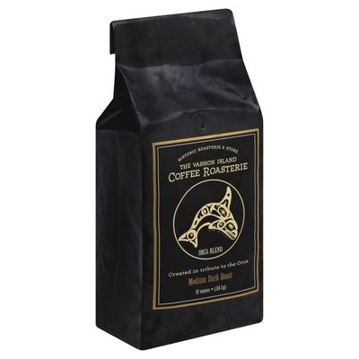 The Vashon Island Coffee Roasterie Coffee, Medium Dark Roast, Orca Blend