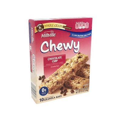 Millville Chocolate Chip Chewy Granola Bars
