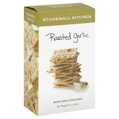Stonewall Kitchen Crackers, Down East, Roasted Garlic