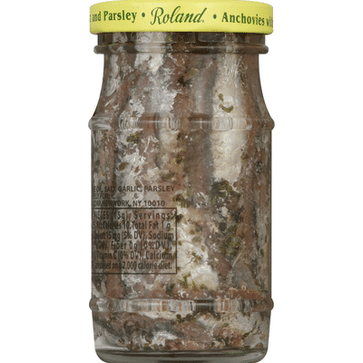 Roland Foods Anchovies, with Garlic and Parsley