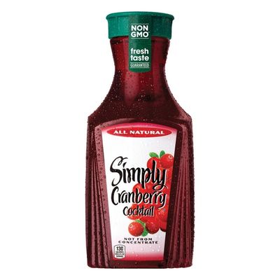 Simply Cranberry Cocktail Bottle