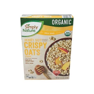 Simply Nature Organic Honey Nut Crispy Oats Cereal