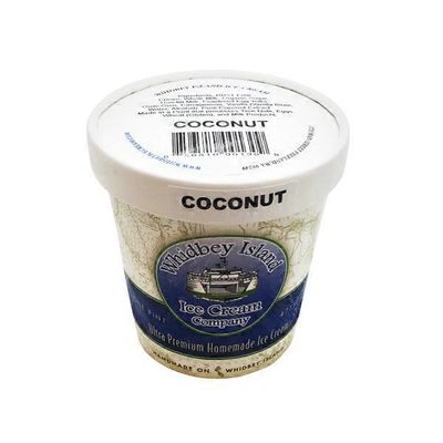 Whidbey Island Ice Cream Coconut Ice Cream