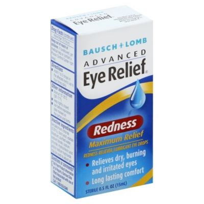 Bausch & Lomb Advanced Eye Relief Redness Reliever/Lubricant Eye Drops