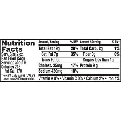 Jimmy Dean Premium All-Natural Pork Sausage Roll, 16 oz.