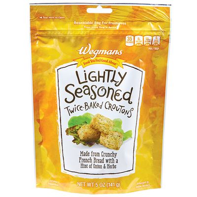 Wegmans Food You Feel Good About Lightly Seasoned Twice-Baked Croutons