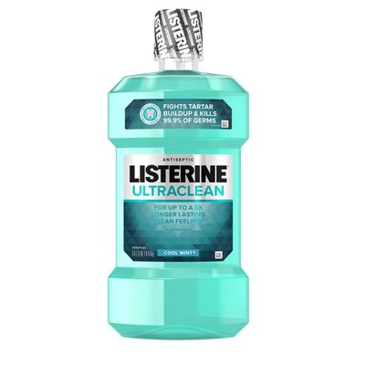 Listerine Ultraclean Cool Mint Antiseptic Mouthwash