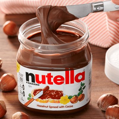 Nutella Chocolate Hazelnut Spread, Perfect Topping for Pancakes