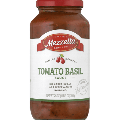 Mezzetta Sauce, Tomato Basil