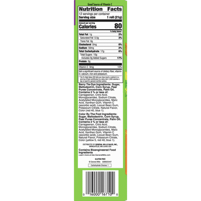 Fruit by the Foot Fruit Snacks, Variety Pack