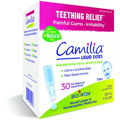 Boiron Camilia, Homeopathic Medicine for Teething Relief