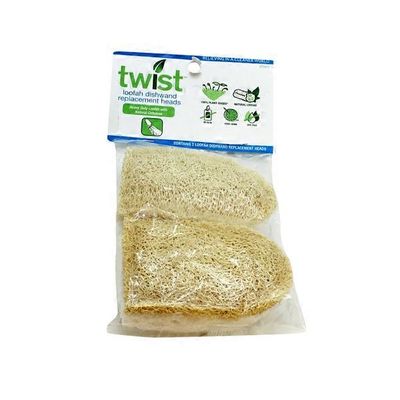 Twist Loofah Dishwand Replacement Heads