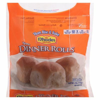 Rhodes Bake-N-Serv Dinner Rolls, Yeast
