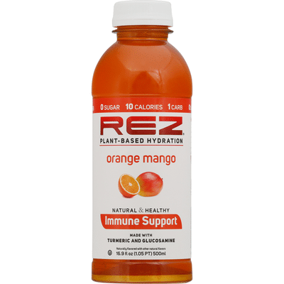 Rez Plant-Based Hydration, Orange Mango