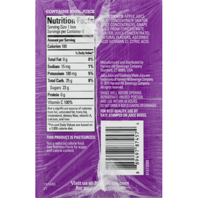 Juicy Juice 100% Juice Grape