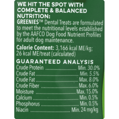 Greenies Original Teenie Daily Dental Treats for Dogs