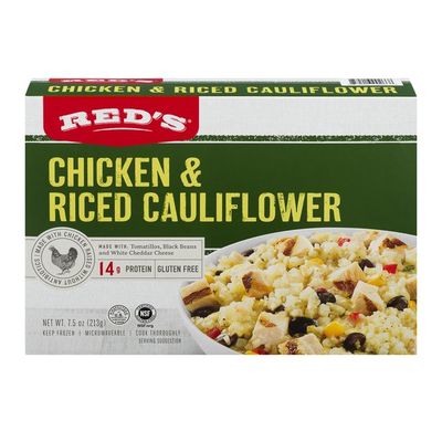 Red's Riced Cauliflower, Gluten Free, Chicken Cilantro and Lime