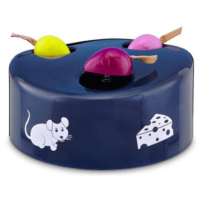 Our Pet's Bat The Bobbing Mice Hide & Go Squeak Interactive Toy
