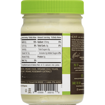 Primal Kitchen Mayo, Avocado Oil