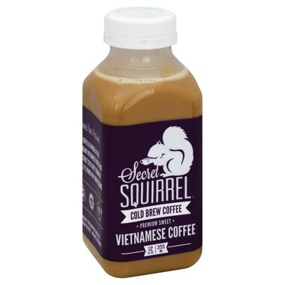 Secret Squirrel Coffee, Cold Brew, Premium Sweet, Vietnamese