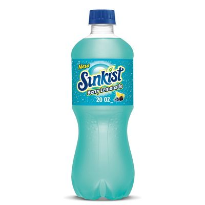 Sunkist Berry Lemonade Soda (20 Fl Oz) - Instacart