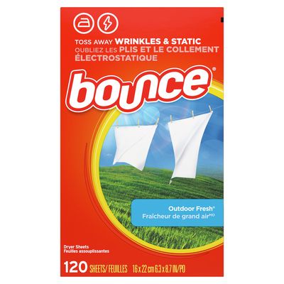 Bounce Outdoor Fresh Scented Fabric Softener Dryer Sheets