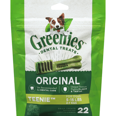Greenies Original Teenie Daily Dental Treats for Dogs