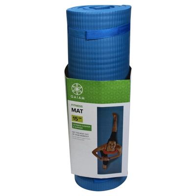 Gaiam Fitness Mat, 15 mm