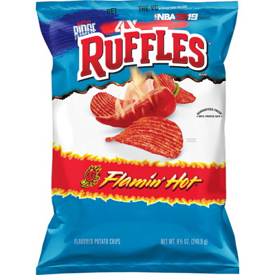 Ruffles Flamin Hot Potato Chips