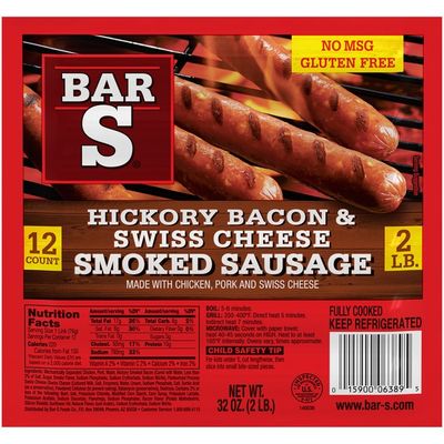 bar-s hot smoked sausage