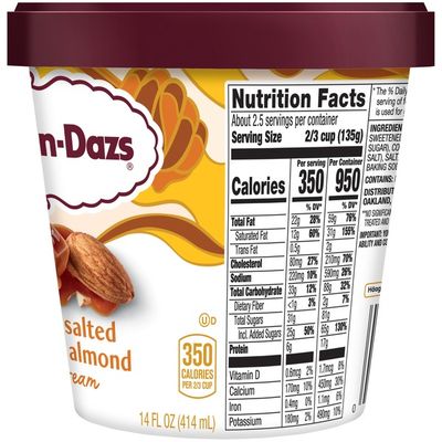 Haagen-Dazs Honey Salted Caramel Almond Ice Cream