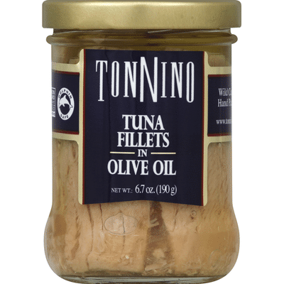 Tonnino Tuna, in Olive Oil, Fillets