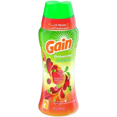 Gain In-Wash Scent Booster Beads, Tropical Sunrise