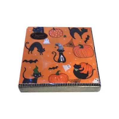 Caspari Scaredy Cats Cocktail Napkins