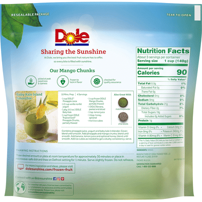 Dole Mango Chunks