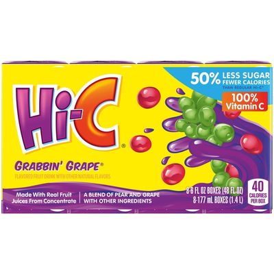 Hi-C Grabbing Grape Fruit Drink