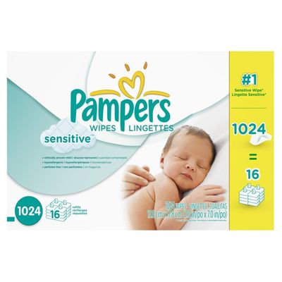 Pampers Sensitive Baby Wipes